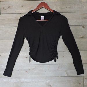 No Boundaries Crop top with tie up sides Extra small